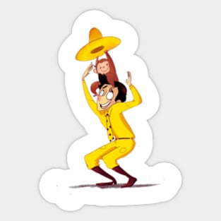 Curious George new 1 Sticker